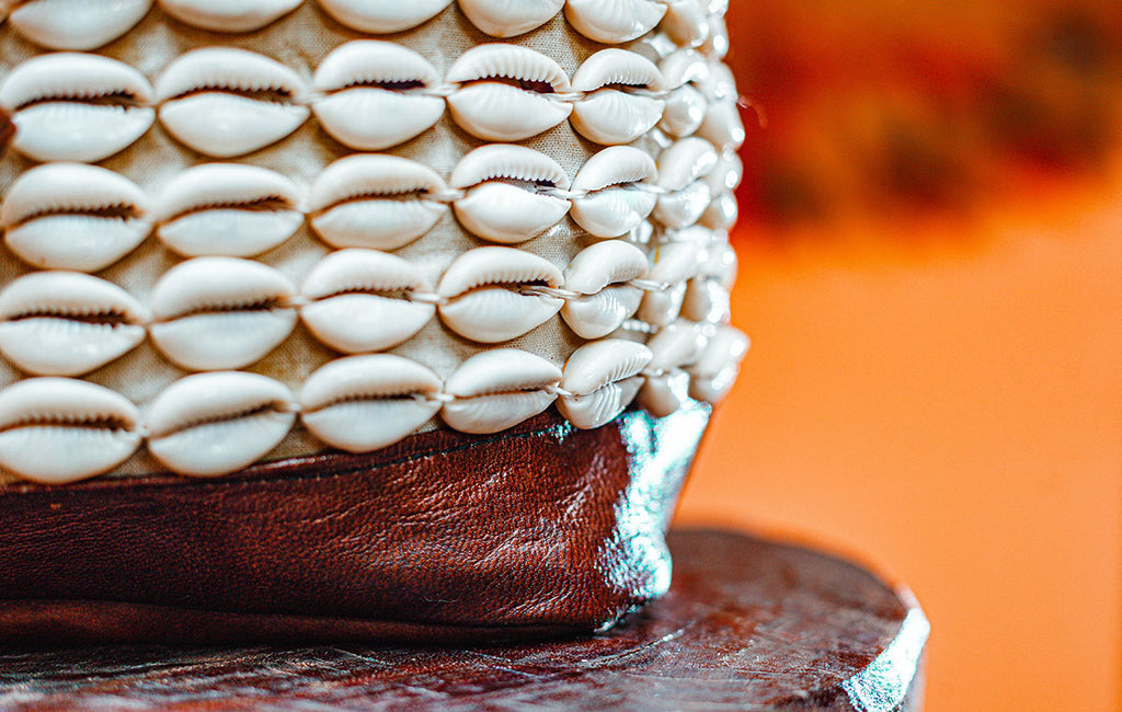Cowrie Shell "Jalal" Bucket Bag (Custom Order)