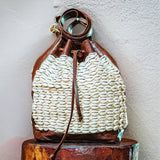 Cowrie Shell "Jalal" Bucket Bag (Custom Order)