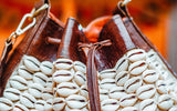Cowrie Shell "Jalal" Bucket Bag (Custom Order)